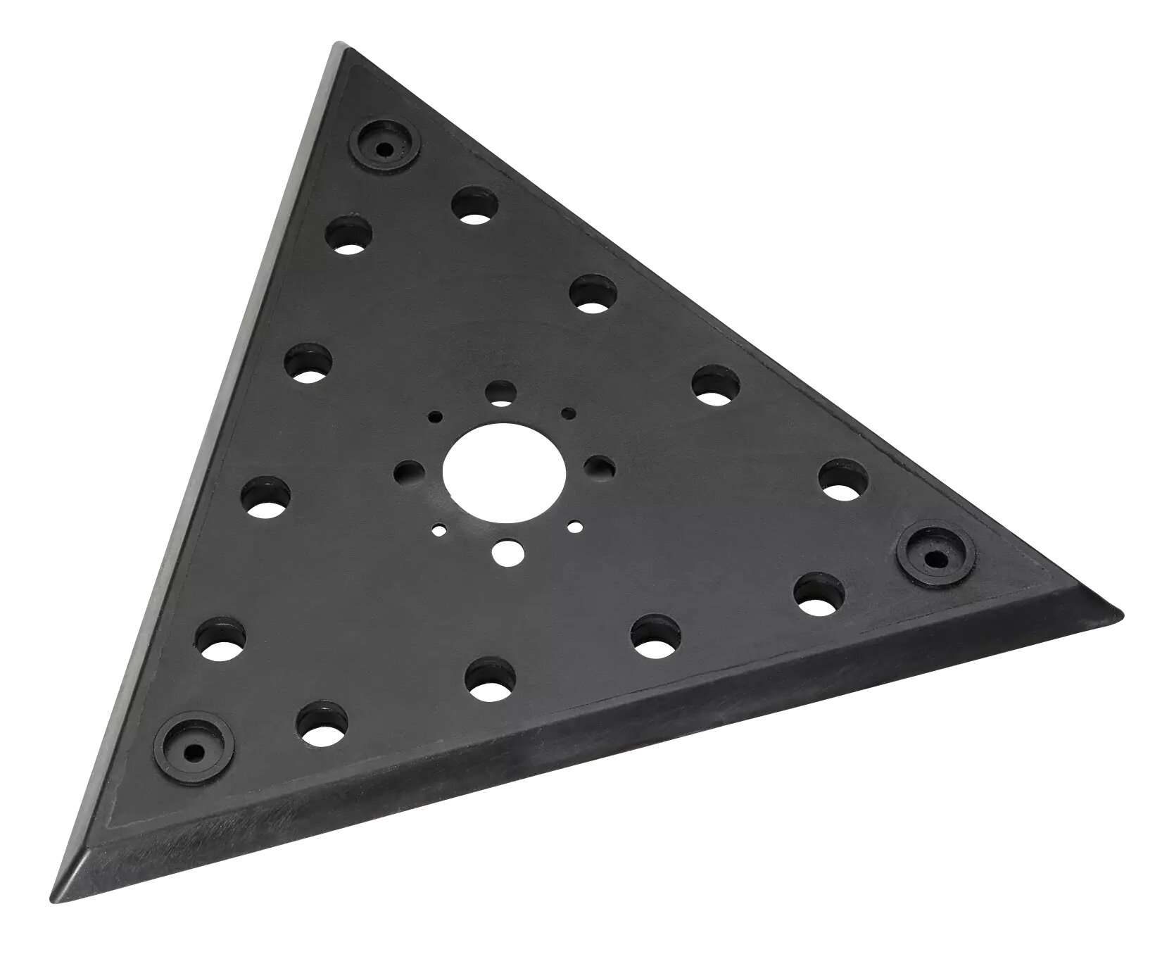 Шлифовальная пластина Flex с креплением на "липучке", треугольная