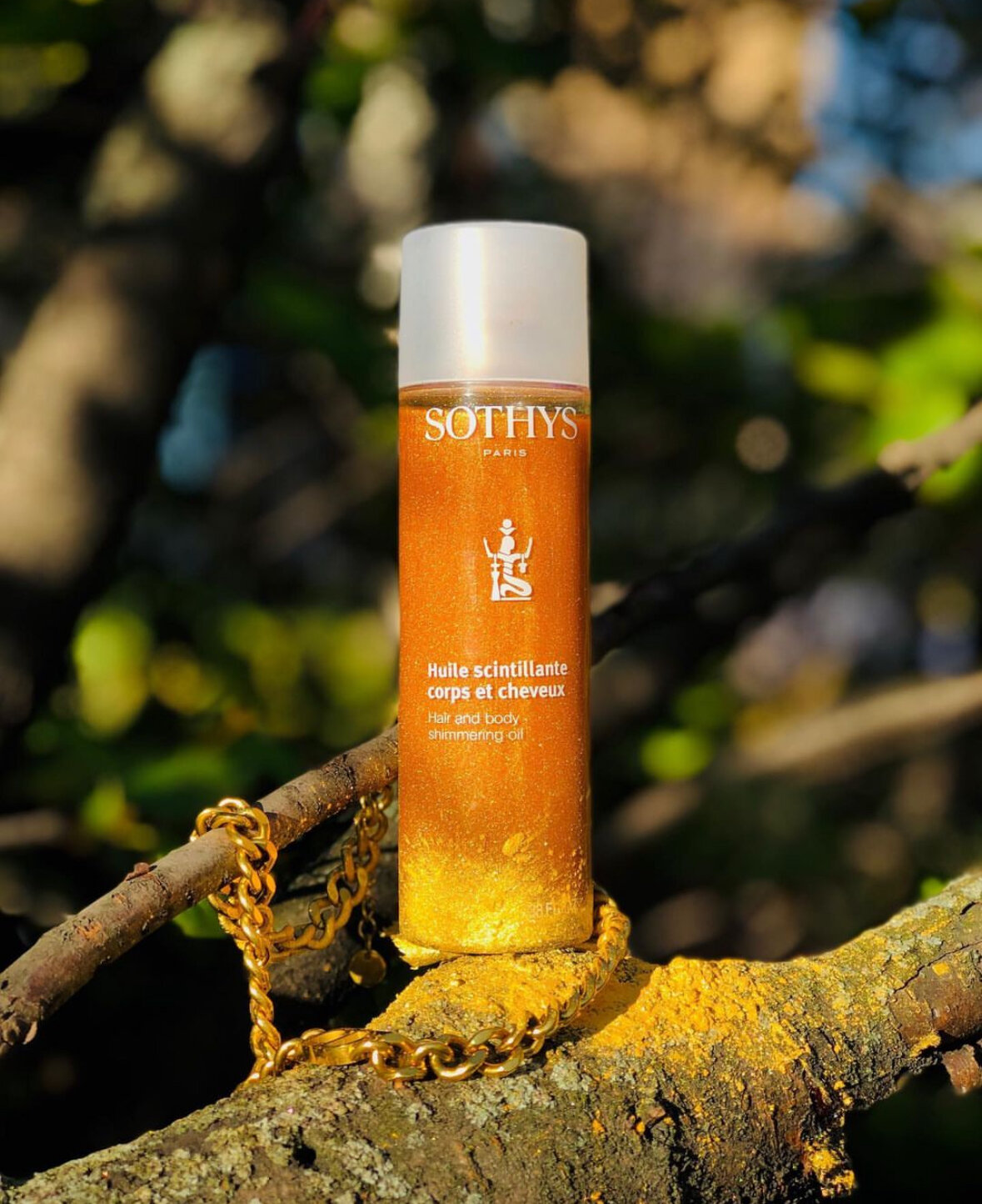 Sothys, Питательное мерцающее масло для тела и волос Hair And Body Shimmering Oil, 100 мл.