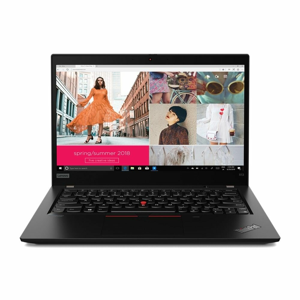 Lenovo Ноутбук Lenovo ThinkPad X13 G1 20T3A1AJCD Intel Core i5-10210U/8Gb/SSD512Gb/13.3"/IPS/FHD/eng keyboard/noOS/black (042909) ThinkPad X13 G1