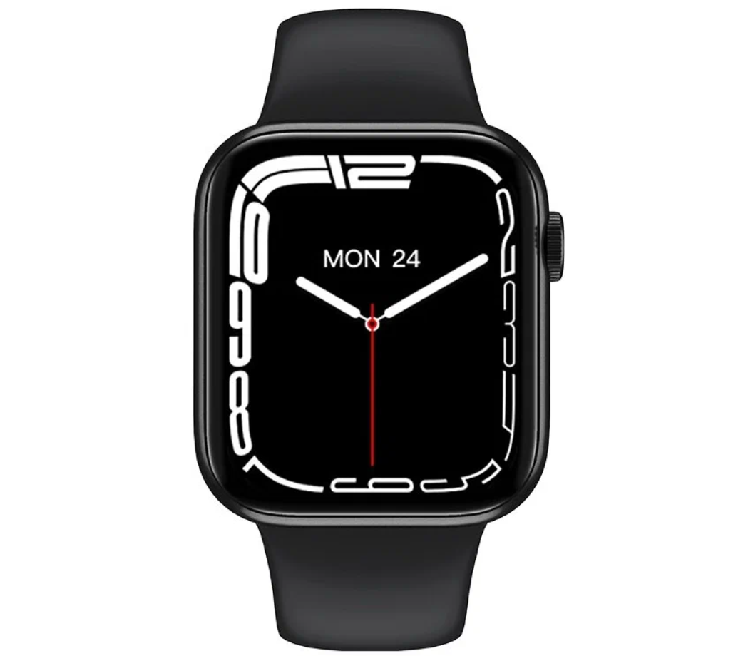 Умные смарт-часы Smart Watch X7 PRO 45mm/Новинка 2022 с поддержкой Siri и беспроводной зарядкой (Черный)