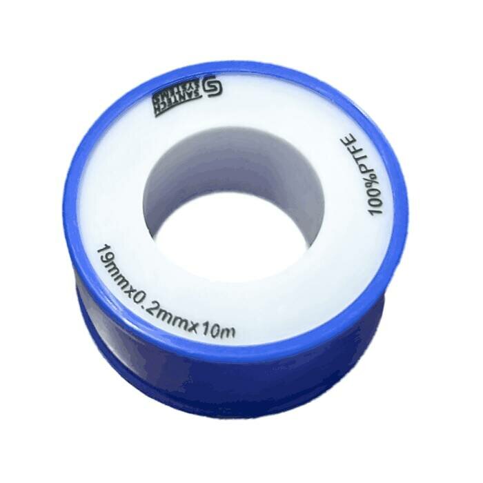 Лента ФУМ PTFE 12ммх0,075ммх10м катушка среда: вода SantechSystems — фото 1