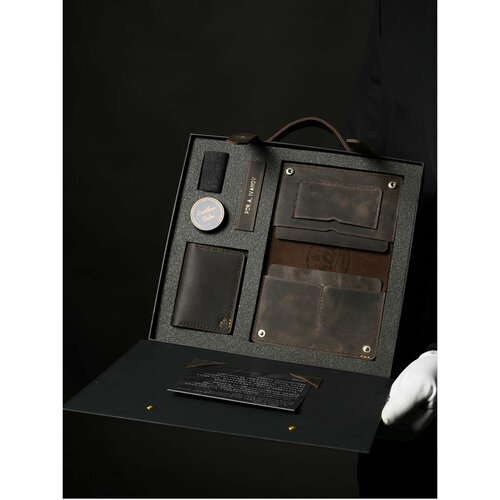 Портмоне Grain, коричневый