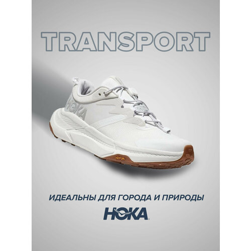 фото Кроссовки hoka transport, полнота d, размер us11d/uk10.5/eu45 1/3/jpn29, белый