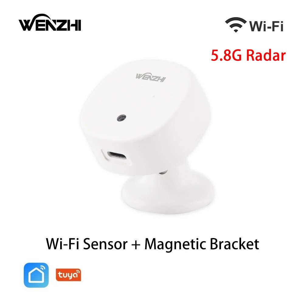 Датчик присутствия человека Tuya Smart Life Wi-Fi 5.8G Radar