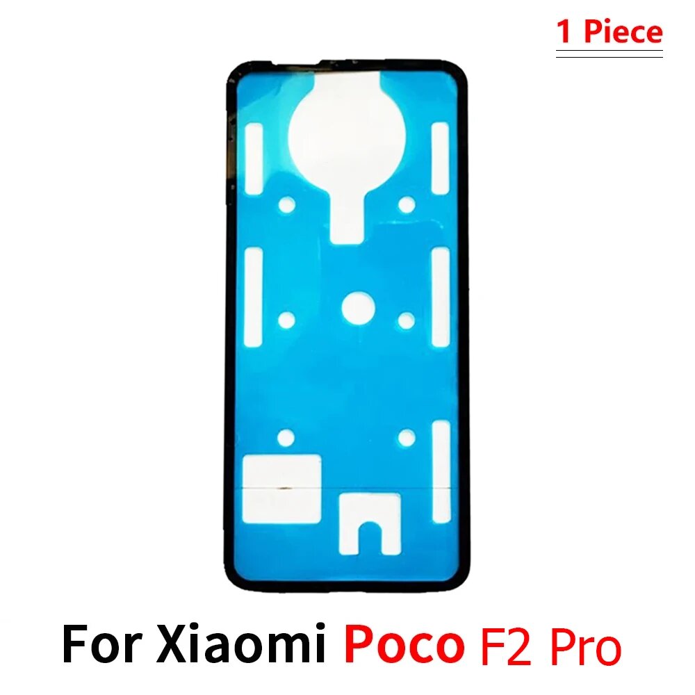WAMY новая клейкая наклейка на заднюю часть корпуса для Xiaomi Poco F2 Pro/F3/F3 GT/M3 Pro, клейкая лента для ремонта крышки батарейного отсека, F2 Pro