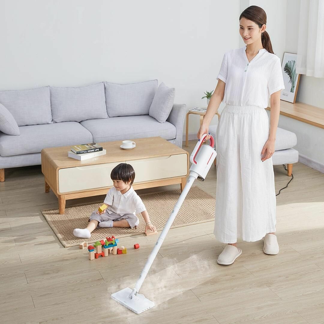 Картинки Xiaomi Паровая швабра DEM-ZQ610 1200 Вт, насадки - 1 шт