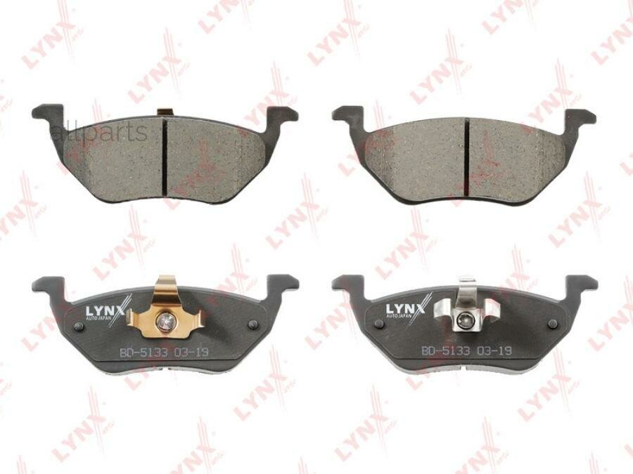 LYNXAUTO BD-5133 Колодки тормозные задние MAZDA Tribute 00-08 FORD Maverick 01>
