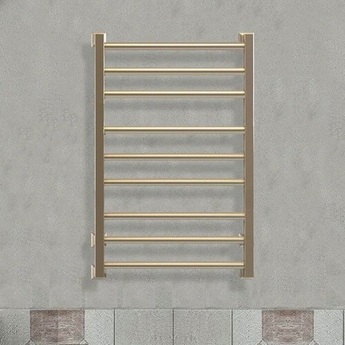 Изображение товара Полотенцесушитель водяной SATURN 110x50 (см) цвет Золото матовое