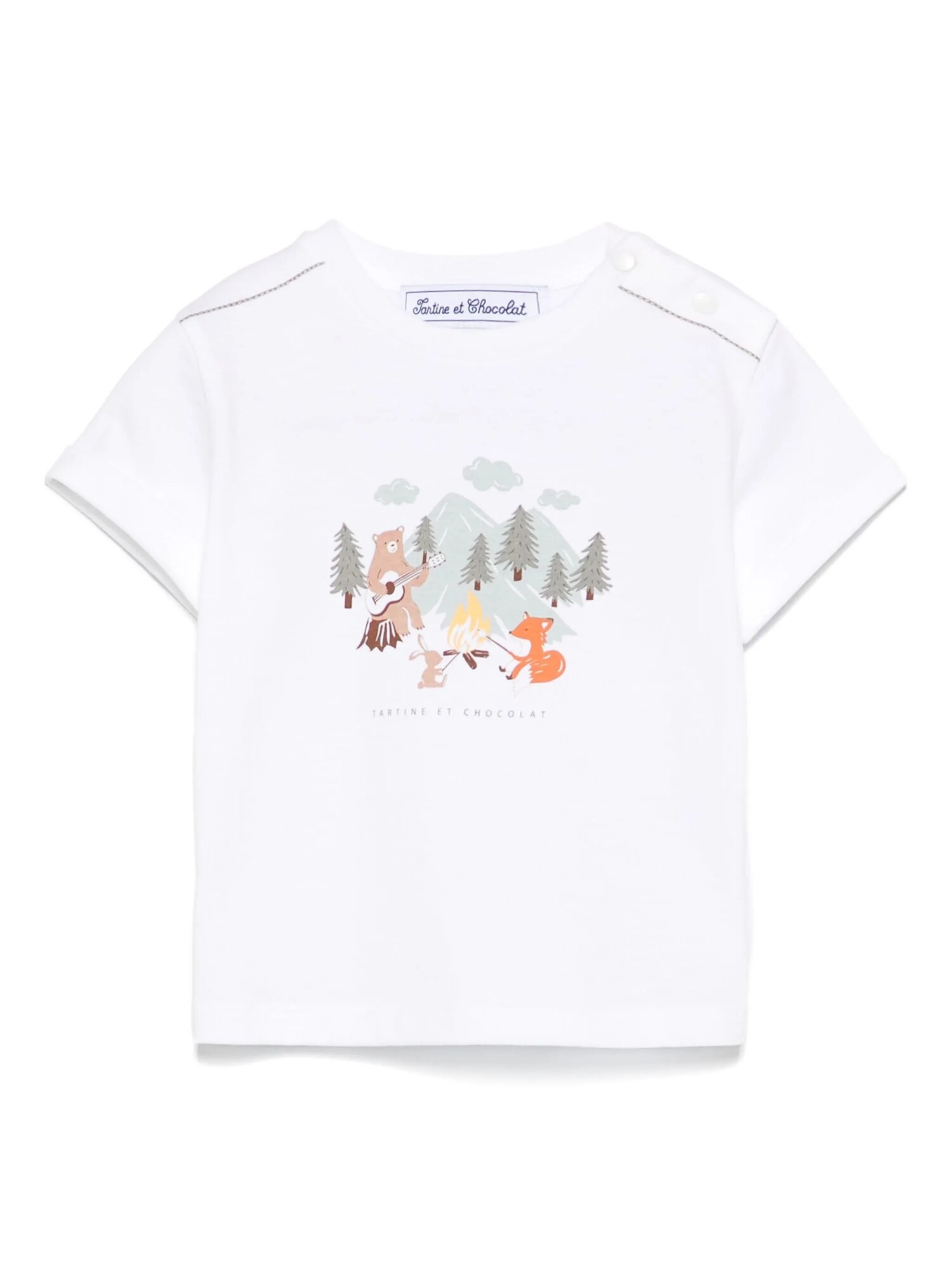 Футболка Tartine et Chocolat Illustration Forest
