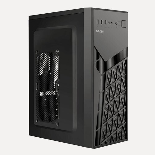 Изображение товара Корпус для ПК Ginzzu сталь 0,5 ATX 2 USB без БП