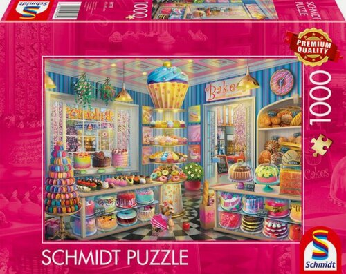 Изображение товара Пазл для взрослых Schmidt 1000 деталей, элементов: Яркая выпечка