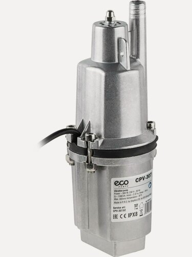 Изображение товара Насос для воды вибрационный садовый ECO CPV-307 10 м верхний забор (EC4213-2)