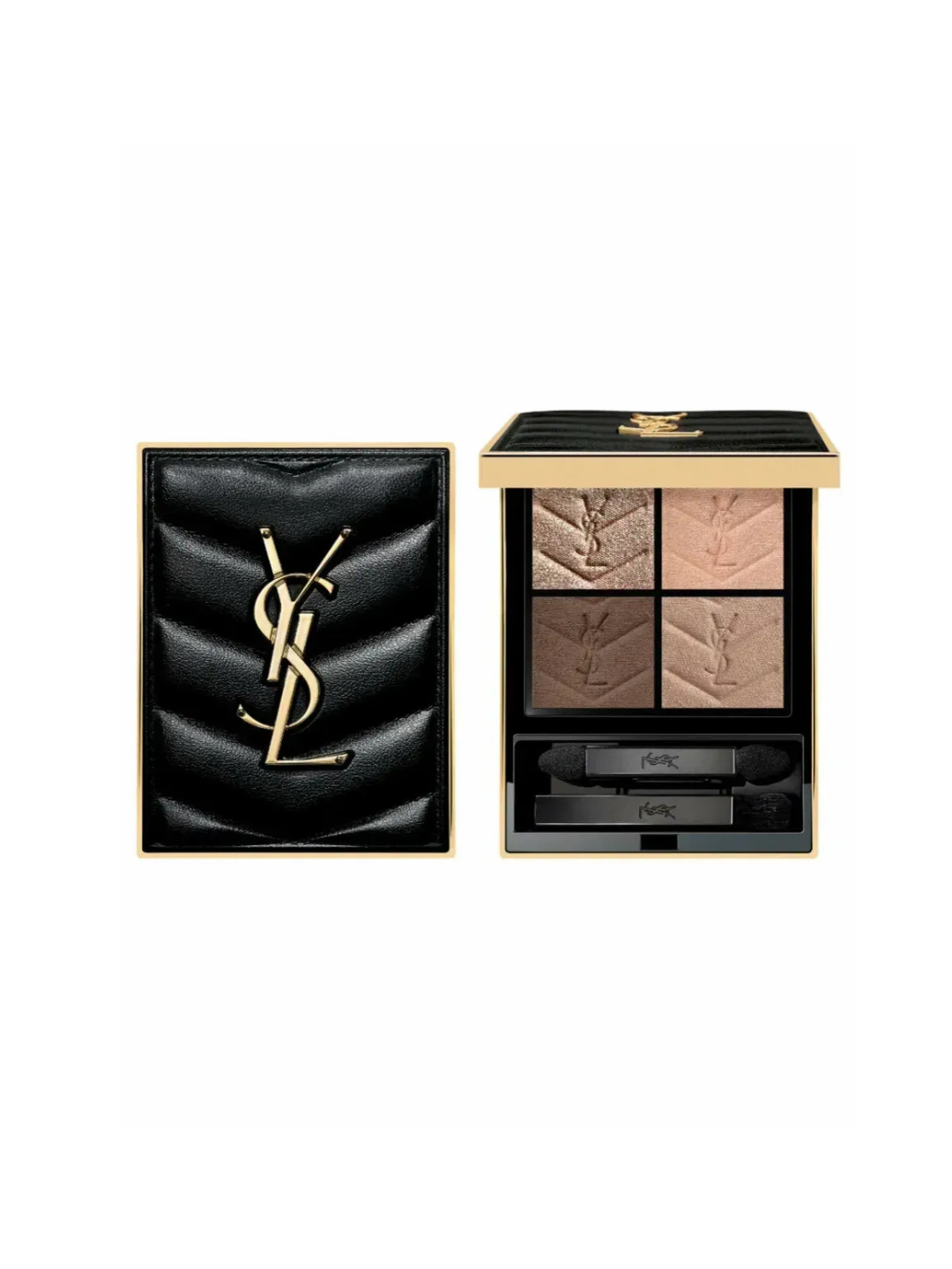 Тени для век Yves Saint Laurent Couture, золотистые, шиммерные