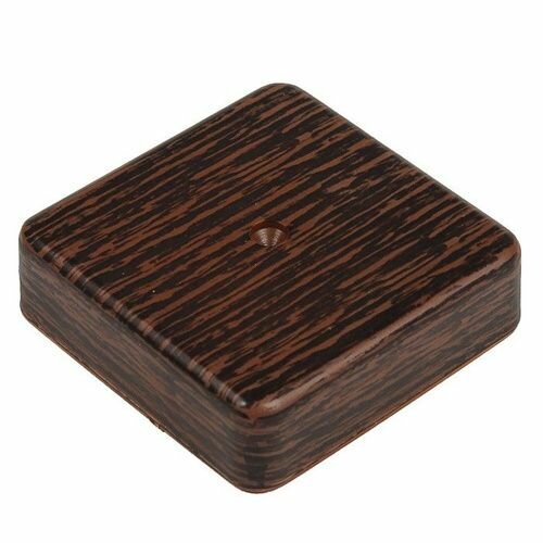 Коробка универсальная для кабель-каналов 80х80х20 венге IP40 TPlast 50.12.001.0005