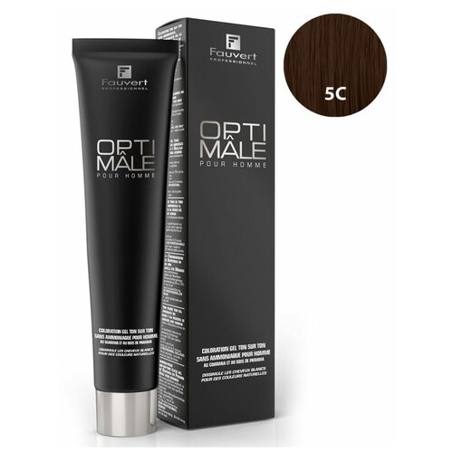 FAUVERT Камуфляж седины для мужчин Оптималь 5С светлый шатен, 100мл