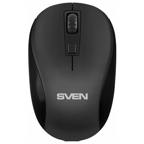 Мышь беспроводная SVEN RX-255W Чёрный Ростест ЕАС 45000₽