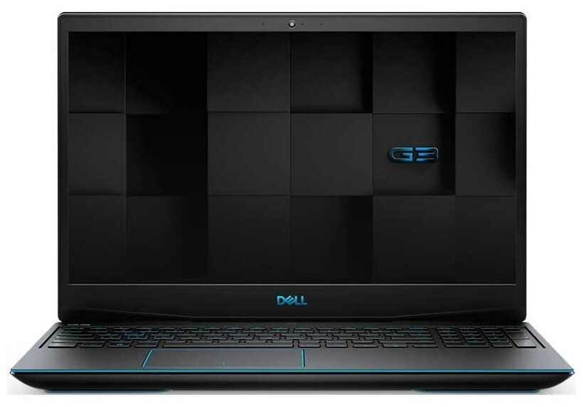 Ноутбук Dell G3 3500 Core i7 10750H 8Gb SSD512Gb NVIDIA GeForce GTX 1660 Ti 6Gb 156 WVA FHD 1920x1080 Windows 10 Home black WiFi BT Cam