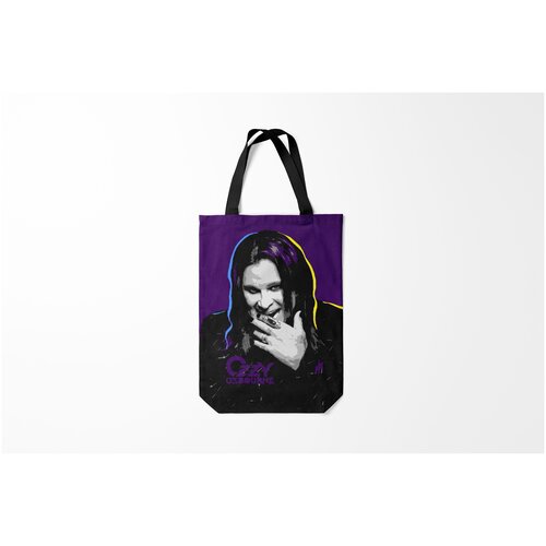 фото Сумка-шоппер / 31х42 см / рок / ozzy osbourne оззи осборн burnettie