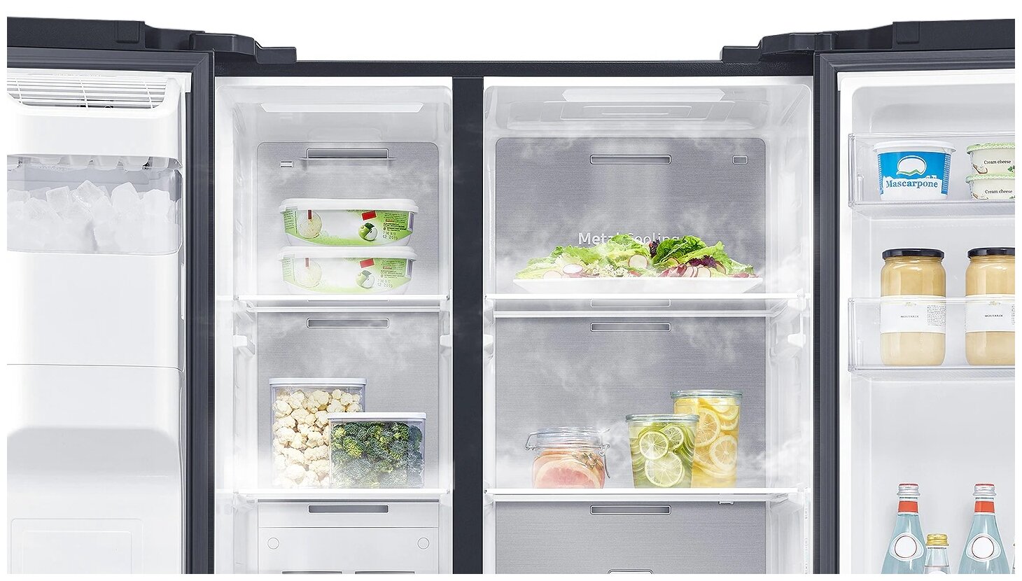 Холодильник Samsung RS61R5041SL, серебристый - фотография № 5