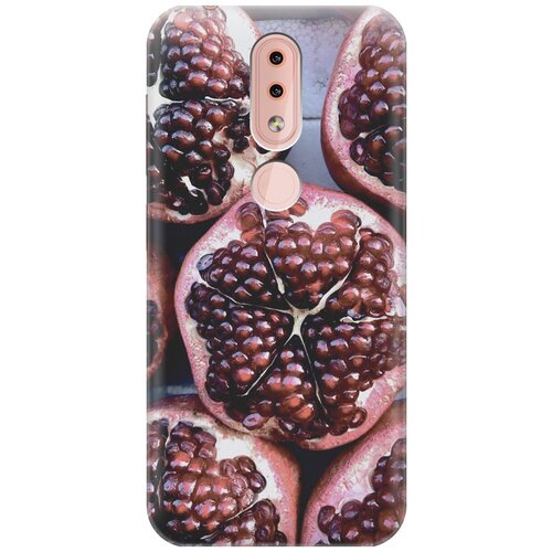 фото Силиконовый чехол на nokia 4.2 / нокиа 4.2 с принтом "гранаты" gosso