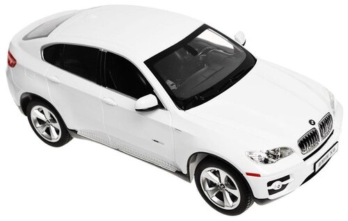 Легковой автомобиль Rastar BMW X6, 31400, 1:14, 35 см, белый