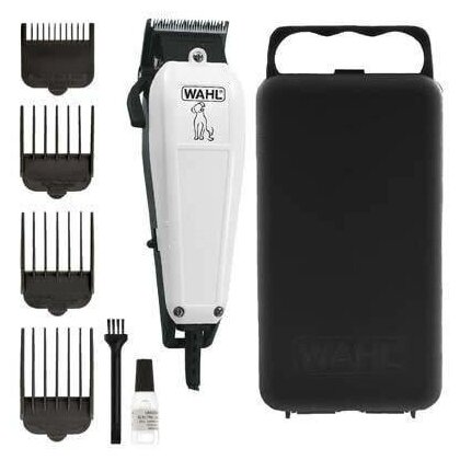 Машинка для стрижки животных WAHL Starter White/Black (длина 1-13 мм, смена насадок и регулировка, н - фотография № 2