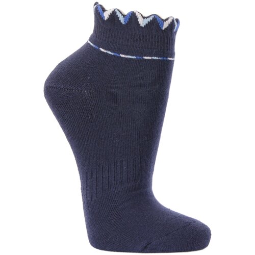 фото Женские носки гамма средние, махровые, размер 23-25, черный