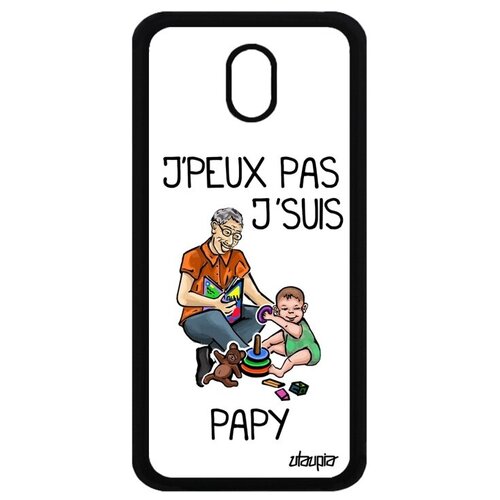 фото Противоударный чехол для мобильного // samsung galaxy j5 2017 // "не могу - стал дедом!" принт семья, utaupia, белый