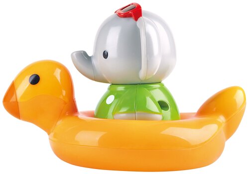 Заводная плавающая игрушка для ванны Слоник