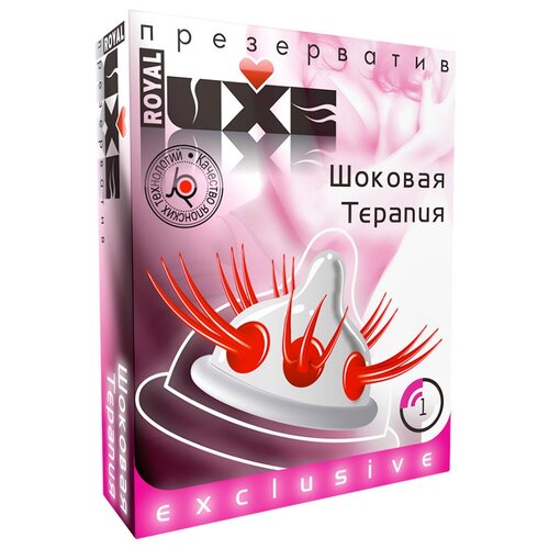 Презервативы LUXE Exclusive Шоковая терапия, 1 шт. luxe презервативы luxe эксклюзив шоковая терапия