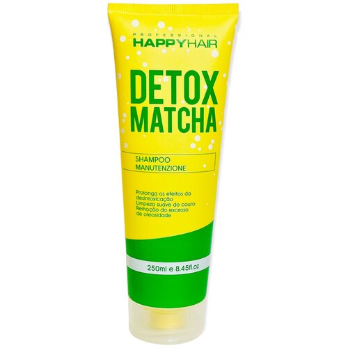 HAPPY HAIR Professional Шампунь без сульфатов SLS/SLES DETOX MATCHA 250 м detox matcha кондиционер без сульфатов