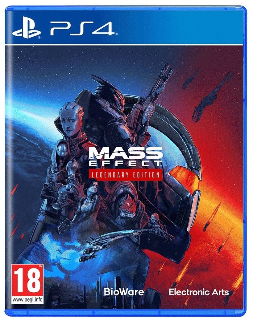 Mass Effect Legendary Edition (русские субтитры) (PS4 / PS5)