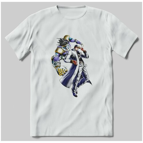 фото Футболка с принтом jojo punch brut-shop