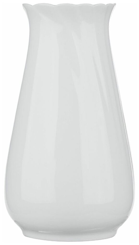 фото Ваза для цветов "Голубка", фарфор, высота 14.5 см, цвет белый, Добрушский фарфоровый завод, 8С0661