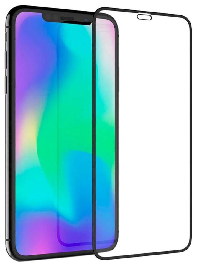 Защитное стекло для iPhone 11 Pro/X/XS антишпион Remax Emperor Series 9D GL-35 - Черное