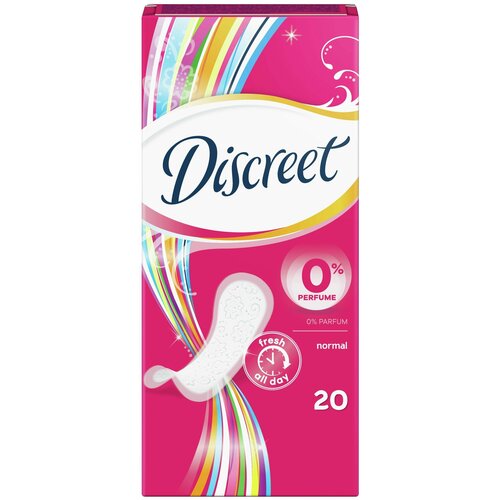 Ежедневные прокладки DISCREET Normal, 20 шт. discreet ежедневные прокладки normal 20 шт 3 уп