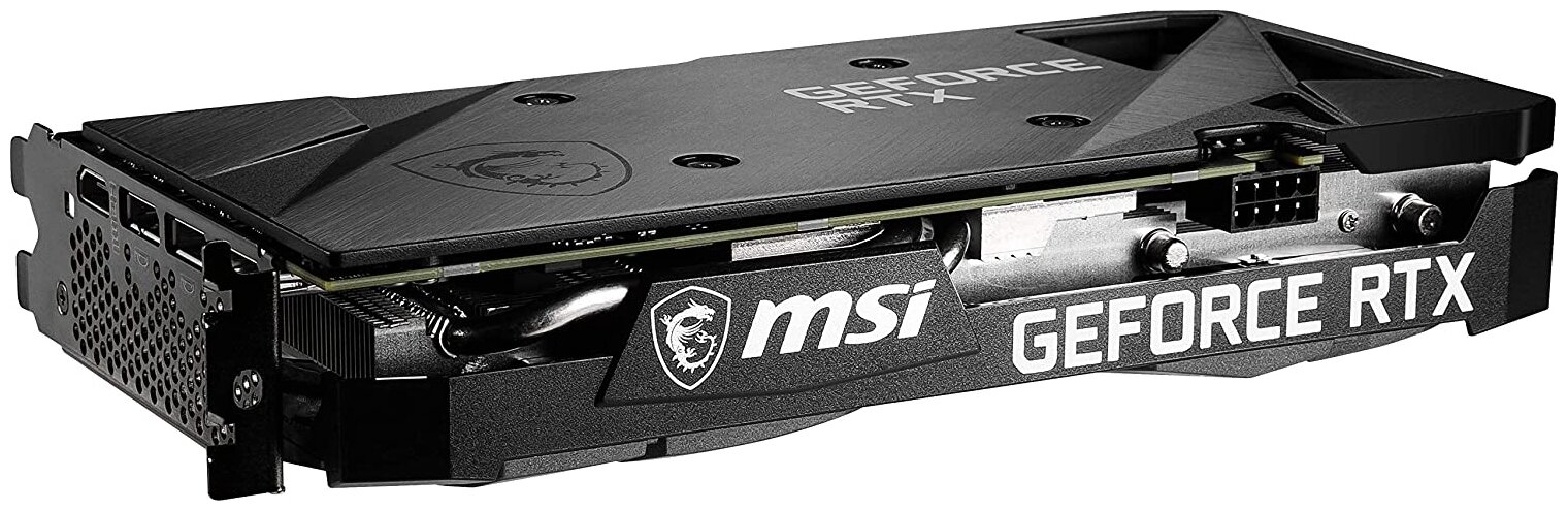 Видеокарта MSI NVIDIA GeForce RTX 3060 Ti 8Gb (RTX 3060 Ti VENTUS 2X 8G OCV1 LHR)