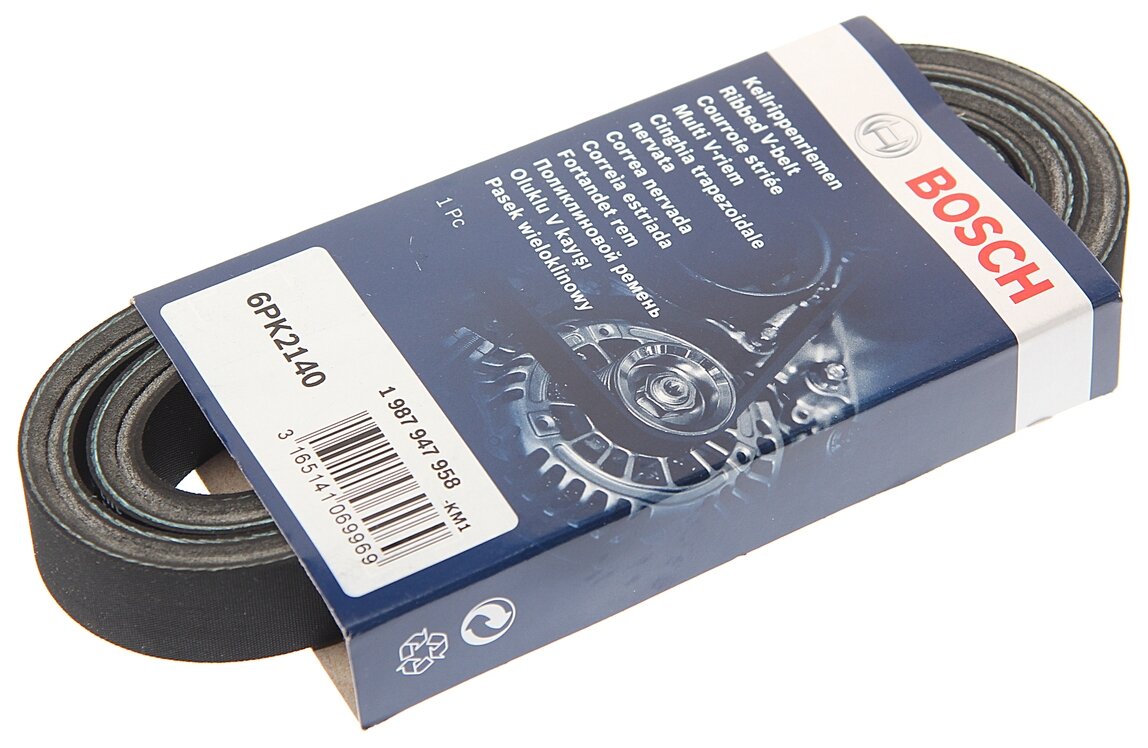 6 pk 2140 ремень приводной для авто с кондиционером bosch — купить по ...