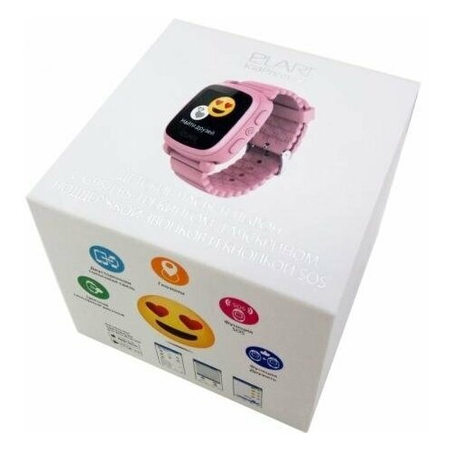 Детские часы Elari KidPhone 2 KP-2 14128х128450mAh72чMicro-SIM2GBT30 розовые 255500₽