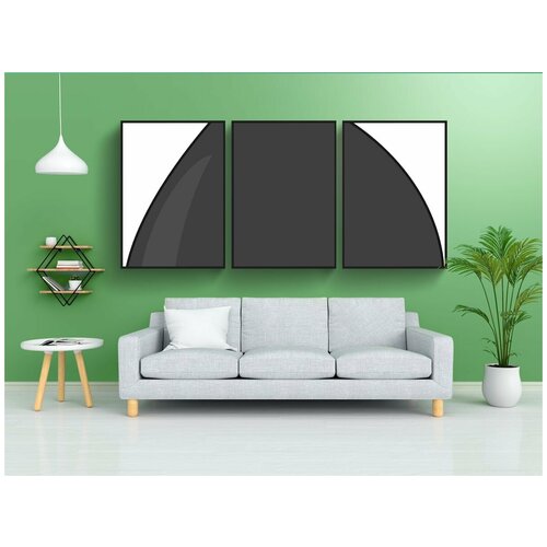 фото Модульный постер "мешочек, кошелек, сумка" 180x90 см. из 3х частей в тубусе, без рамки lotsprints