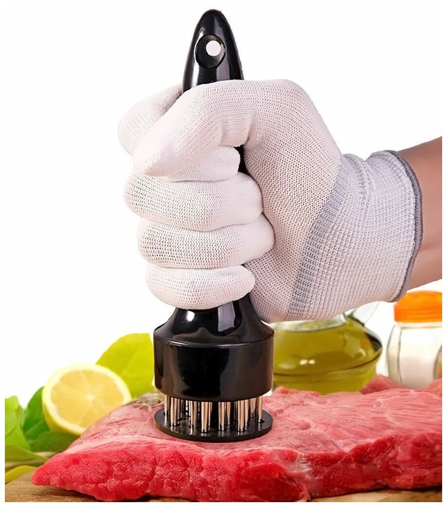 фото Тендерайзер, молоток для мяса, черный