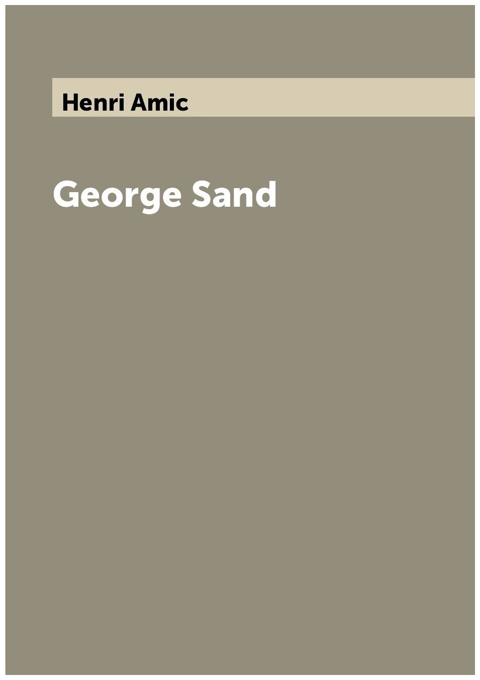 George Sand