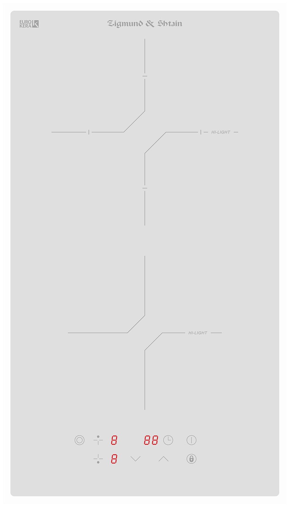 Варочная панель электрическая Zigmund&Shtain CN 38.3 W