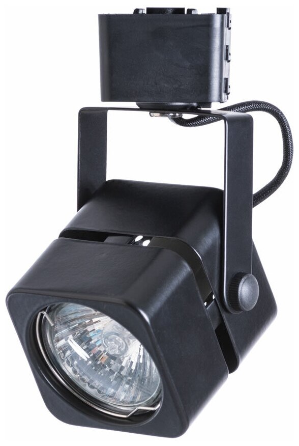 Трековый светильник Arte Lamp Misam A1315PL-1BK, GU10, кол-во ламп:1шт, Черный
