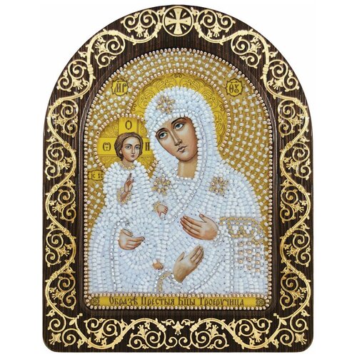 Набор для вышивания Нова Слобода СН 5016 Богородица Троеручица 13.5 х 17 см набор для вышивания бисером паутинка богородица одигитрия путеводительница