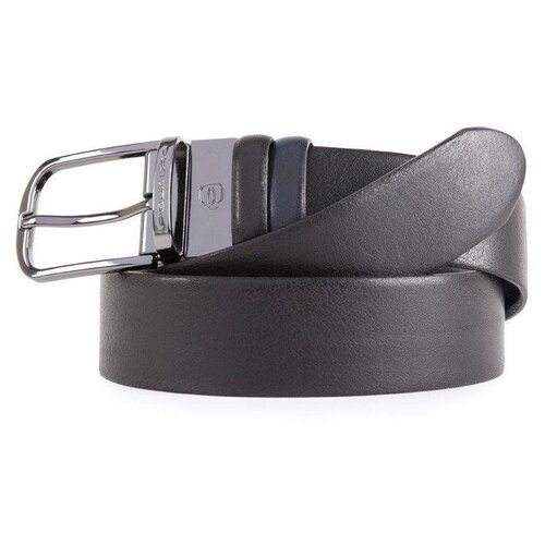 фото Мужской ремень мужской piquadro black square чёрный/синий cu4877b3/nblu2