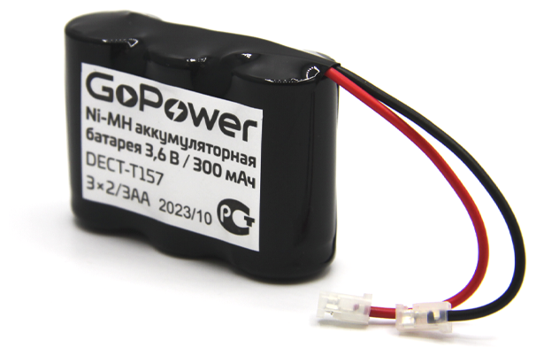 Аккумулятор для радиотелефонов GoPower T157 PC1 NI-MH