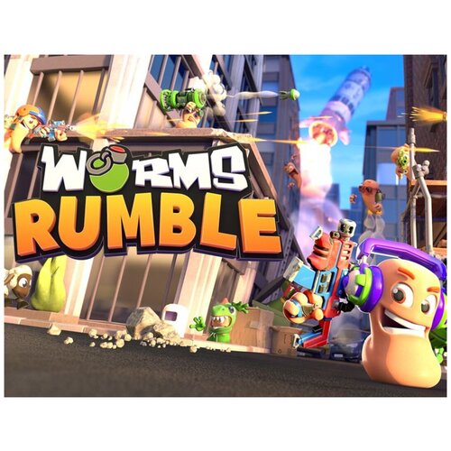 Worms Rumble игра для пк team 17 worms rumble captain