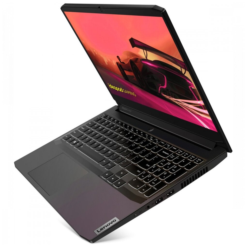 Ноутбук Lenovo IdeaPad Gaming 3 15ACH6 1920x1080 AMD Ryzen 5 33 ГГц RAM 8 ГБ SSD 512 ГБ GeForce RTX 3050 Ti Dos 82K200LRRK