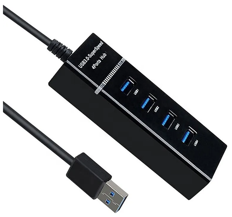 USB Hub разветвитель 4 порта USB 30 5 Гбит/с (USB-концентратор)